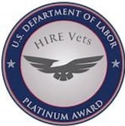 HIRE Vets Platinum Award